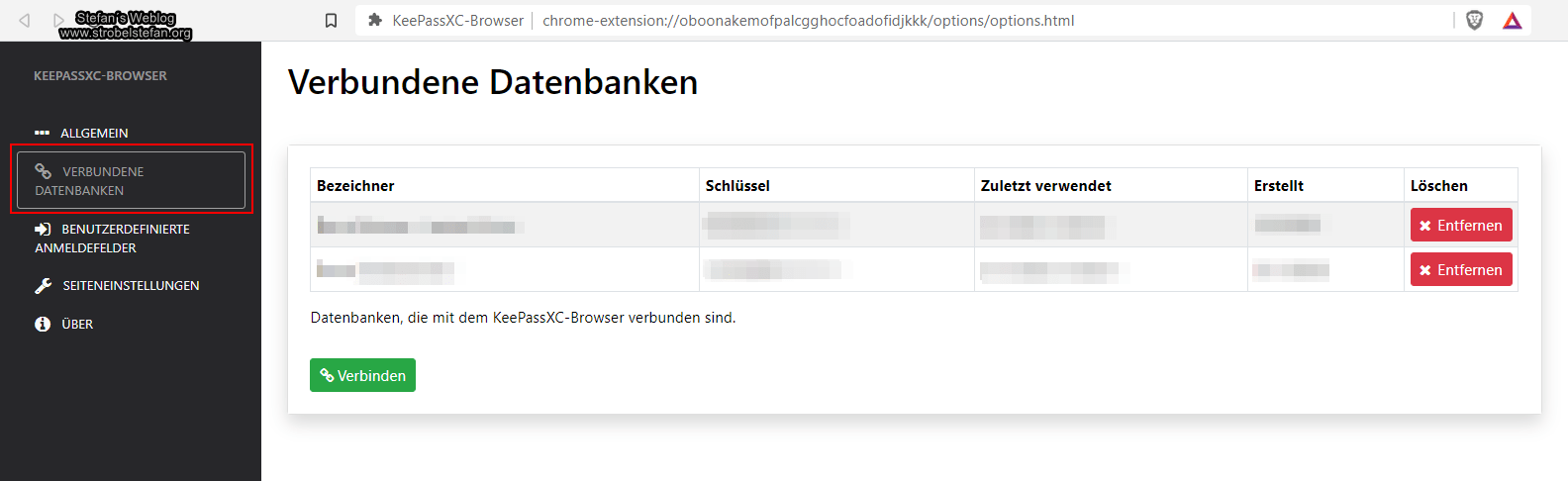 Verbundene Datenbanken