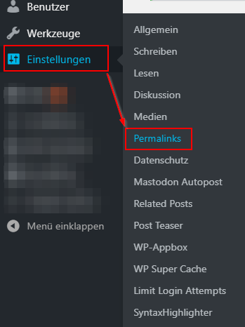 WordPress Permalinks