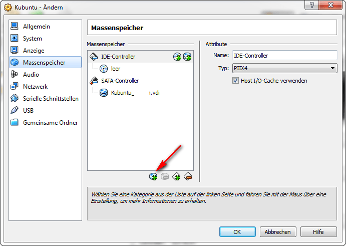 Oracle Virtual Box Manager