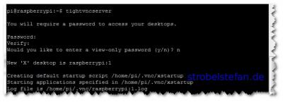 Raspberry Pi, VNC, Remotezugriff
