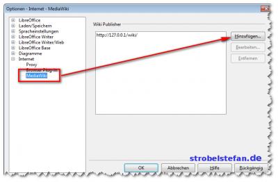 Fügt ein neues MediaWiki hinzu