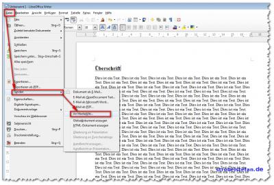 Upload des Artikels zum MediaWiki