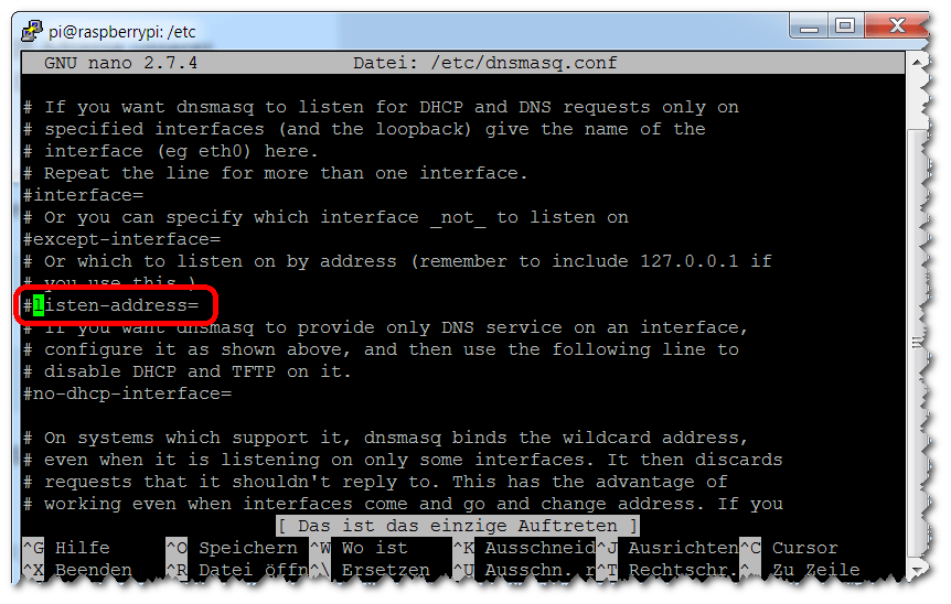 OpenVPN - dnsmasq anpassen