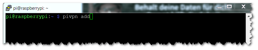 OpenVPN - Profil erstellen