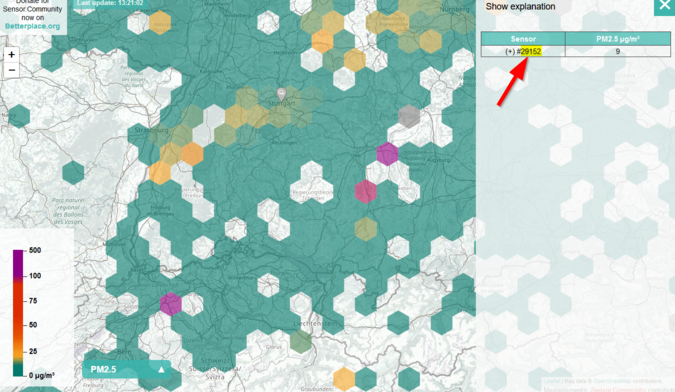 Nummer Feinstaubmesser