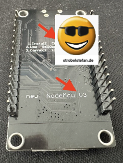 Ansicht Microcontroller Rückseite