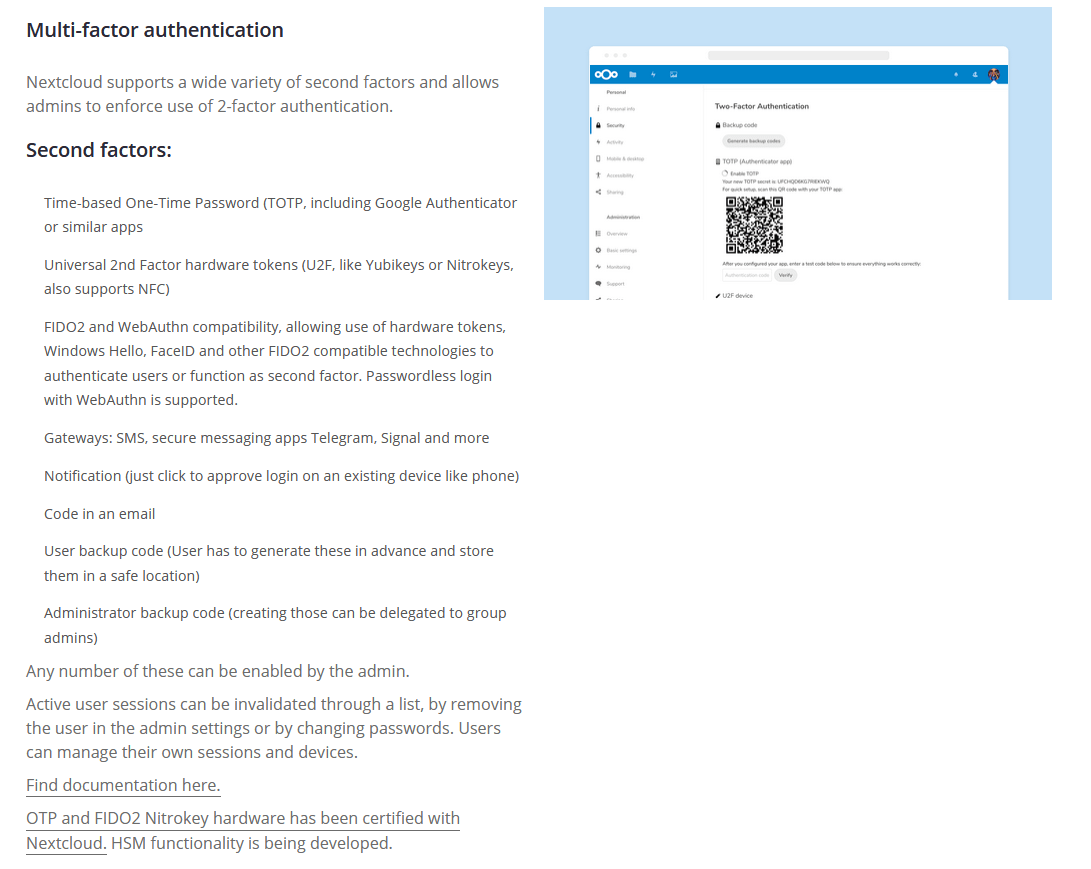 FIDO2 and WebAuthn compatibility