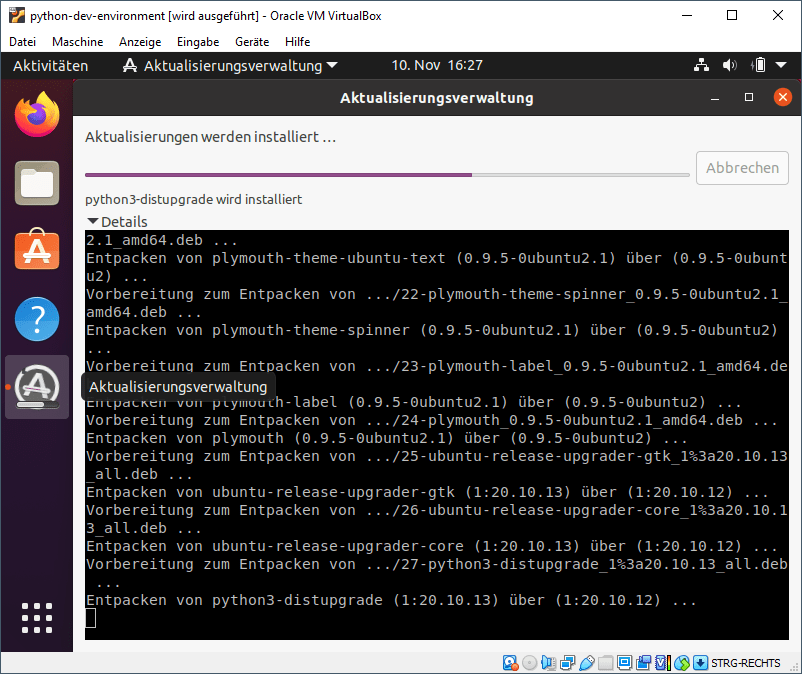 Ubuntu aktualisieren
