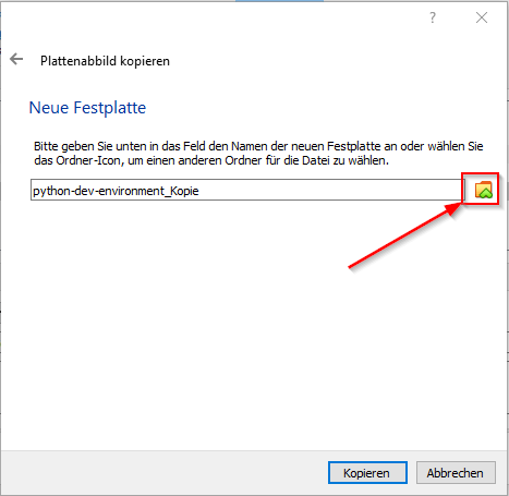 Virtuelle Maschine kopieren
