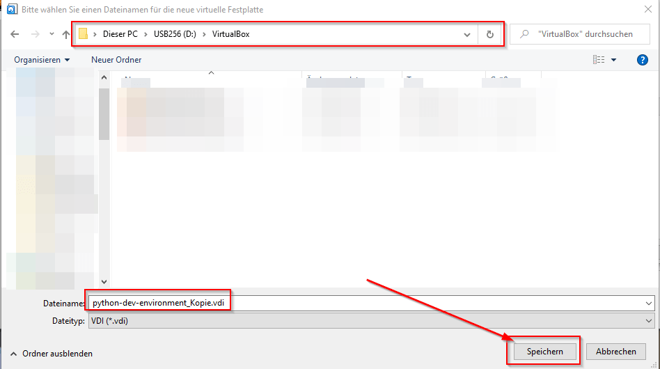 Virtuelle Maschine kopieren