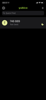 Authenticator App auf dem iPhone