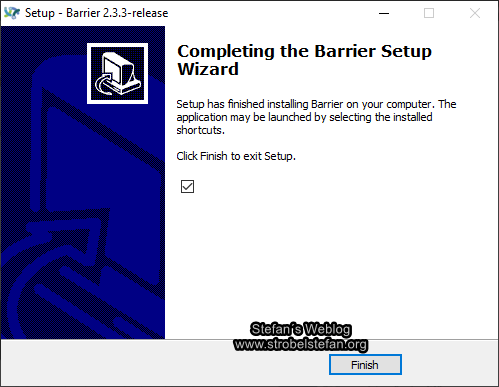 Barrier - Installation