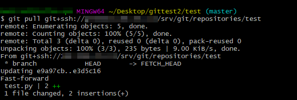 git clone