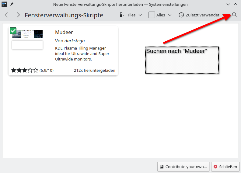 Mudeer Tiling Manager