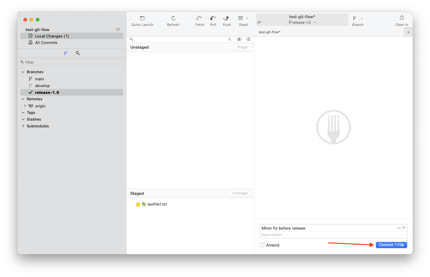 Committe deine Änderungen