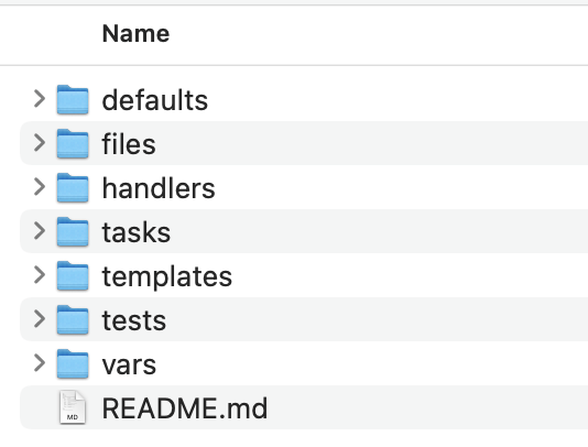 Ansible Ordner Struktur