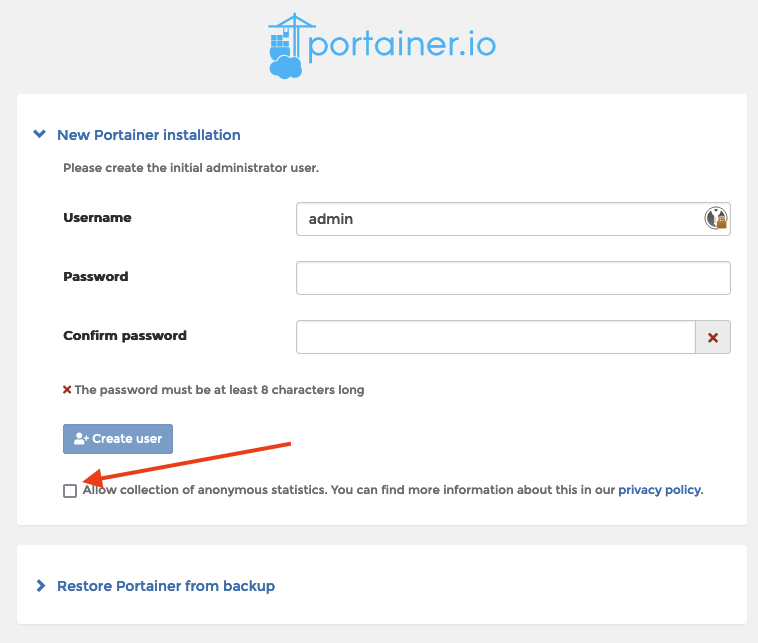 Portainer Installation