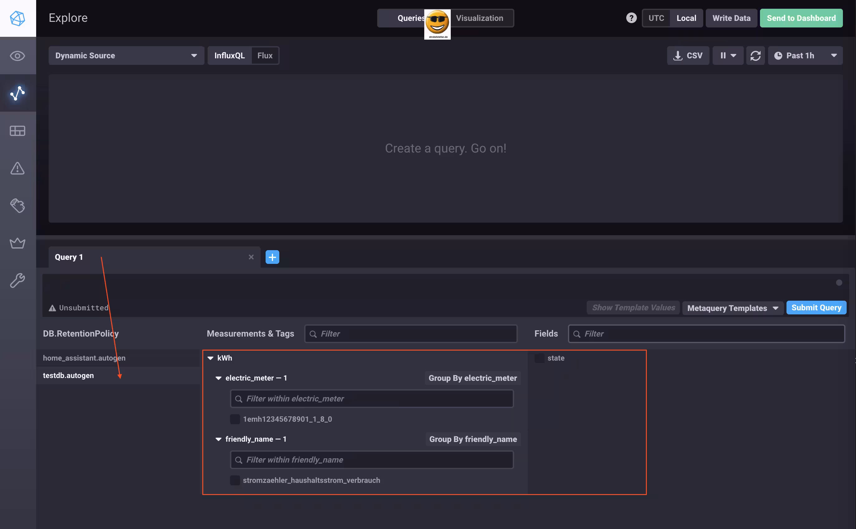 InfluxDB - Aufbau und Struktur der Daten