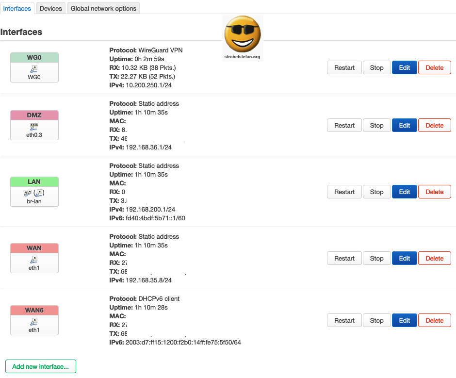OpenWrt - Network Configuration